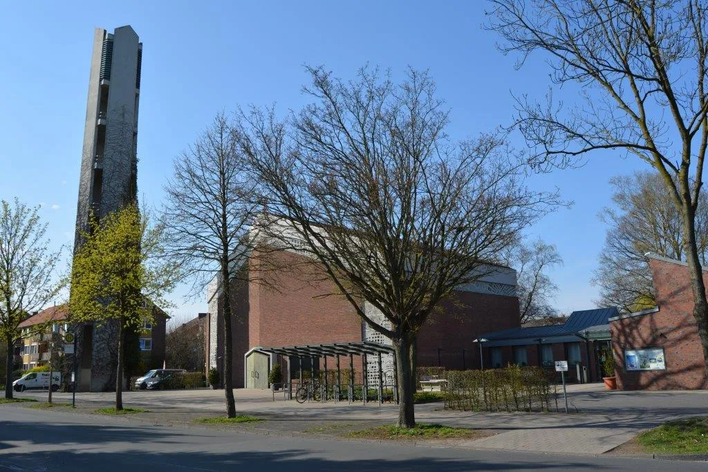 Die Epiphaniaskirche an der Kärntner Straße in Münster.