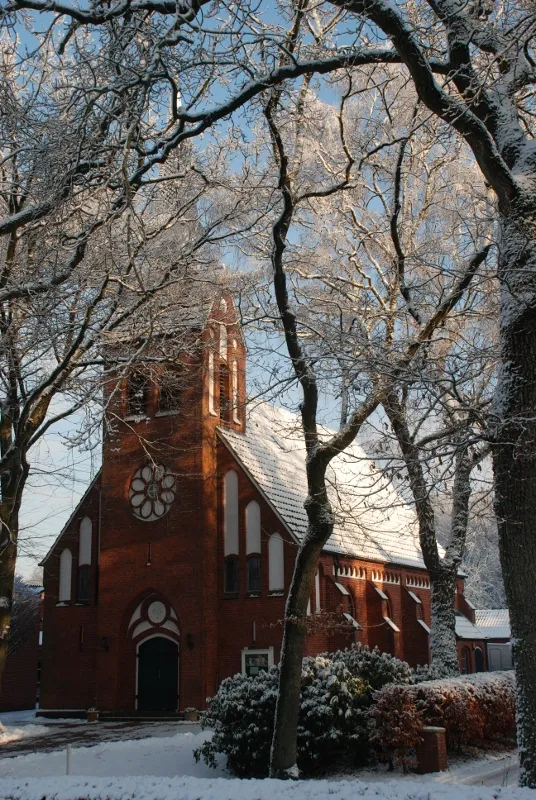 Kirche In Ihlowerfehn, Ostfriesland
