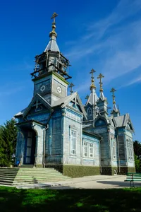 Holy Trinity church in Larga, Briceni