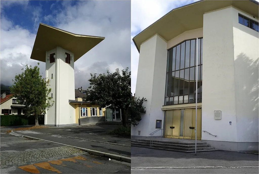 Kath. Pfarrkirche Heiligjahr mit Glockenturm