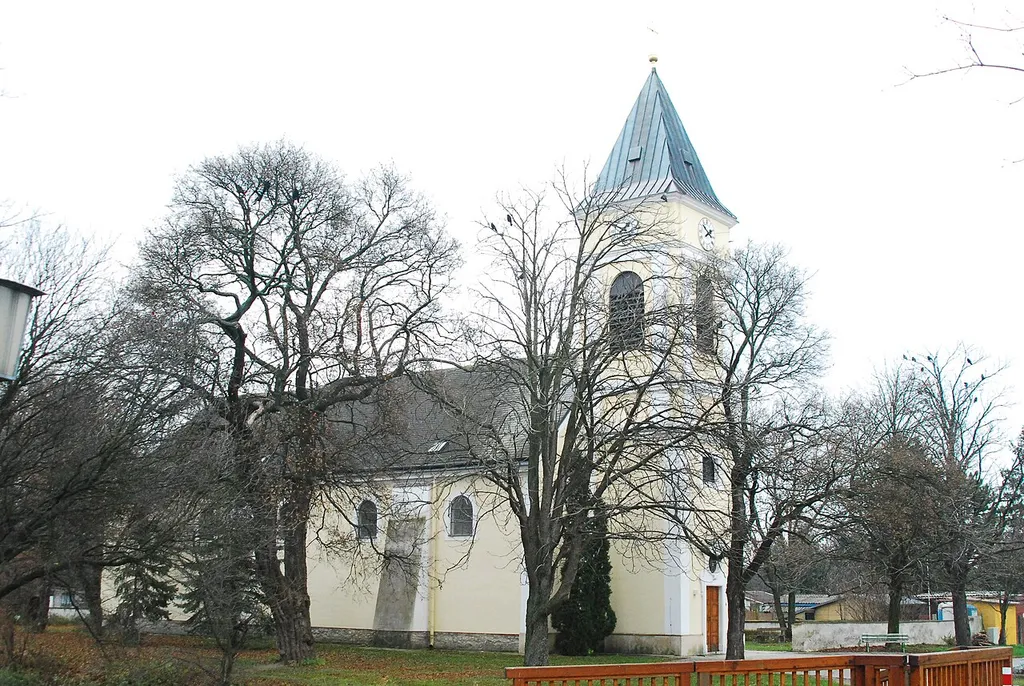 Die Kirche von Achau in Niederösterreich.
