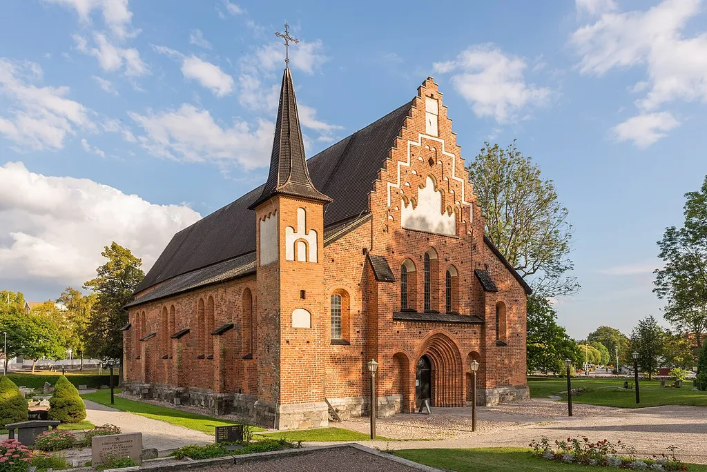 Mariakyrkan (Maria church), Sigtuna. Inaugurated as an abbey church in 1247, since 1530 a parish church. Church of Sweden, Archdiocese of Uppsala, Sigtuna Parish.