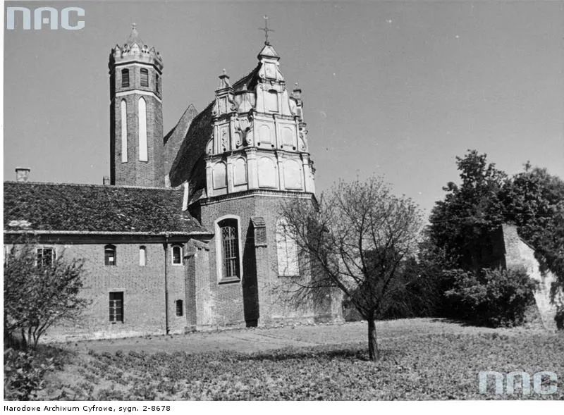 Przeworsk. Kościół św. Barbary - widok ogólny (1939-45)