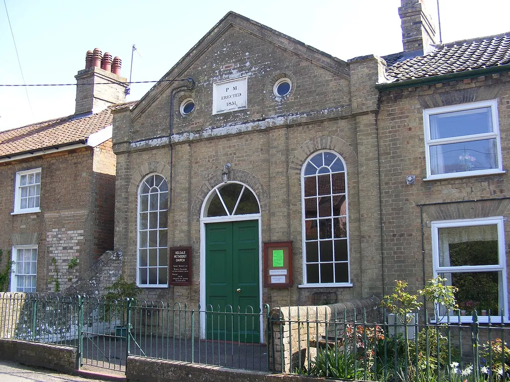 Kelsale Methodist Church The Chapel was built in 1851 at a cost of £120.00, this included a cottage for the Minister. In 1871 a meeting room was built onto the rear of the Chapel. http://www.eamethodist.org.uk/churches.php?Kelsale