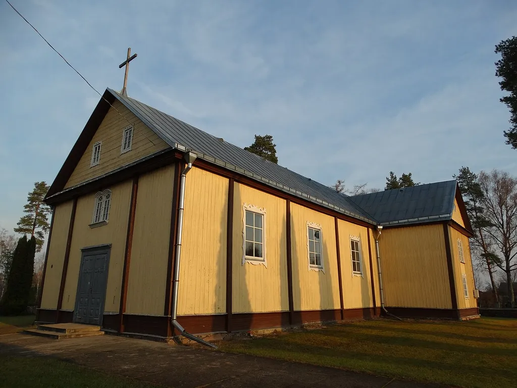 Roman Catholic Church, Kupreliškis, Biržai district, Lithuania