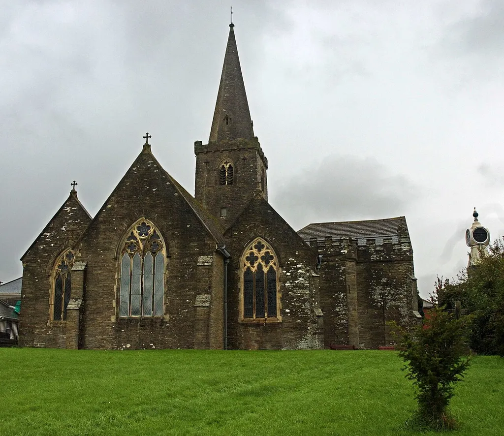The parish church of Saint Edmund in Kingsbridge (Devon).