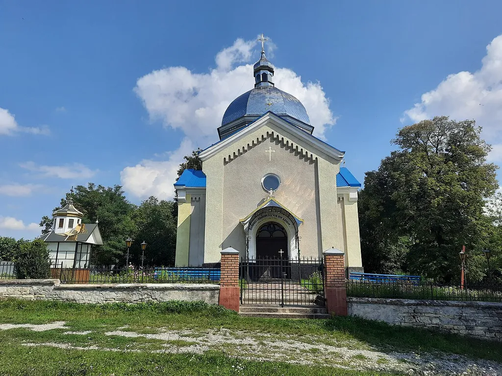 Церква Покрови Пресвятої Богородиці (УГКЦ, 1906). Босири,Чортківський р-н, Тернопільська обл.