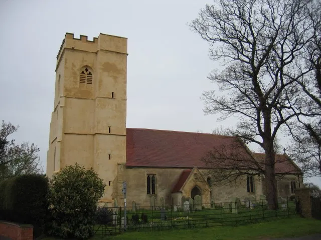 St John the Baptist parish church, Strensham, Worcestershire, seen from the south