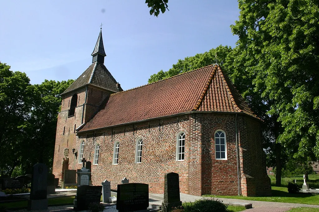 The Evangelical Reformed Böhmerwold Church in Böhmerwold (a locality of Jemgum), district of Leer, East Frisia, Lower Saxony, Germany, is owned and used by a Reformed congregation within the Evangelical Reformed Church – Synod of Reformed Churches in Bavaria and Northwestern Germany.