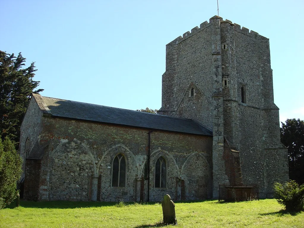 Saint Mary's Church, Bawdsey, Suffolk, Great Britain