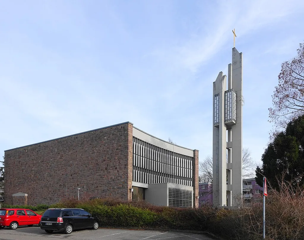 Bad Säckingen Heilig Kreuz-Kirche Außenansicht