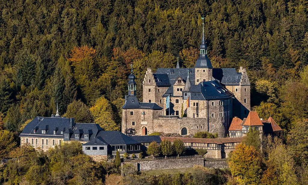 Lauenstein Castle in Upper Franconia
