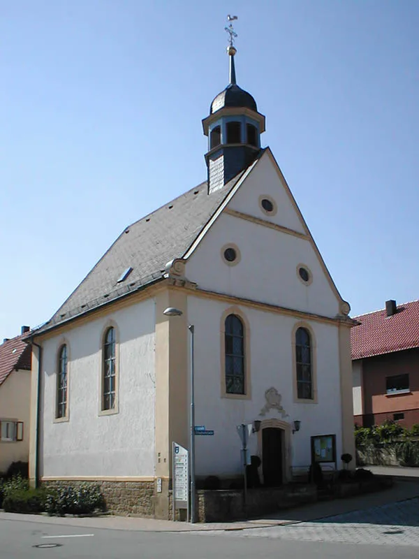 Evangelische Kirche in Grombach, erbaut 1787