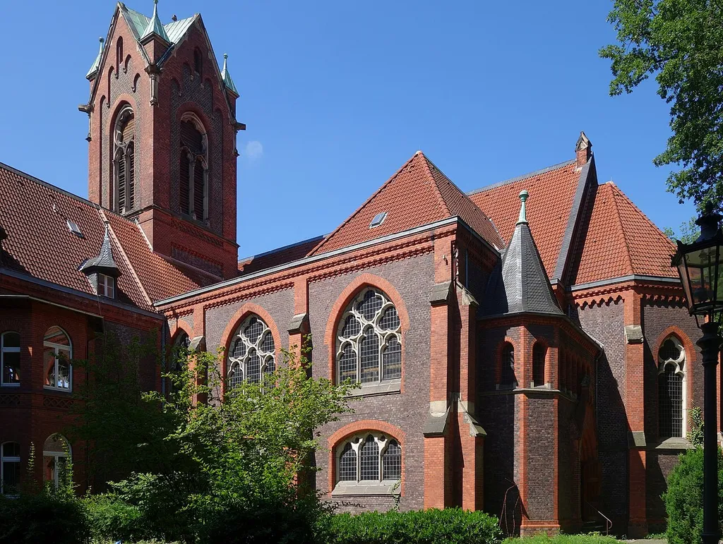 Mutterhauskirche, Florence-Nightingale-Krankenhaus (Düsseldorf-Kaiserswerth), 2019.