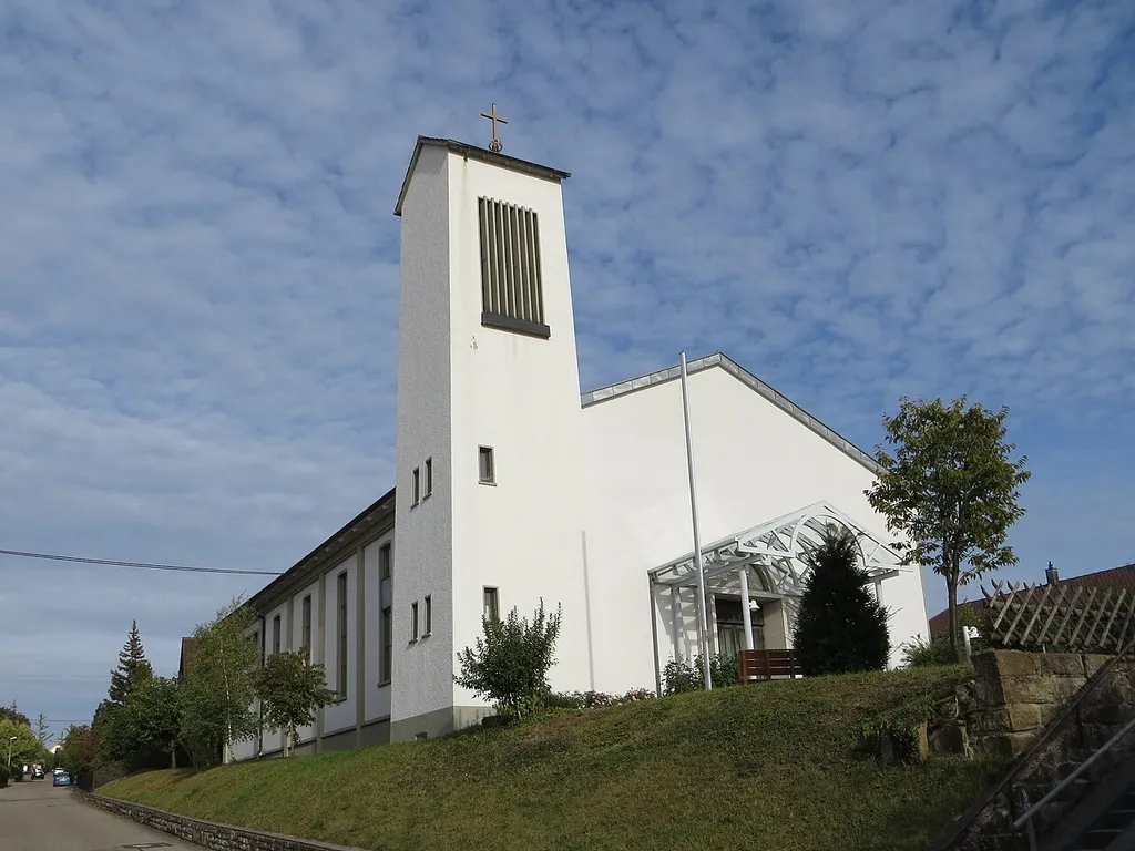 Die katholische Christus-König-Kirche in Brackenheim