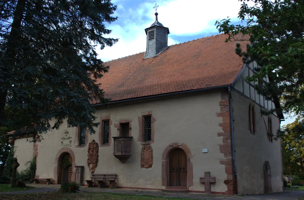 Oldest Querkirche (Church) in Hesse - Sandkirche in Schlitz / Hesse / Germany