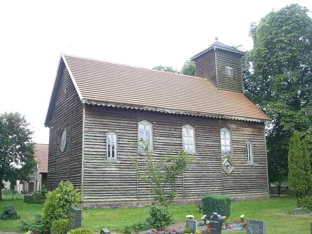 Church in Alt Gaarz, Mecklenburg, Germany