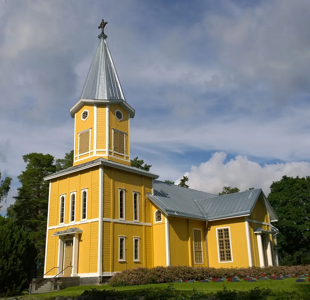 Kullaa Church in Ulvila, Finland