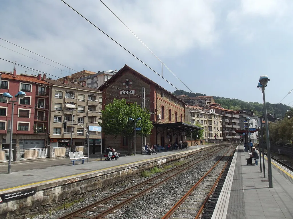 Train station of Deba