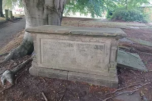 Hall Memorial approximately 50 metres south east of Church of St Giles