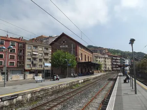 Train station of Deba