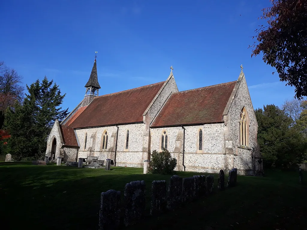 Shalden Church, near Alton, Hampshire, England.