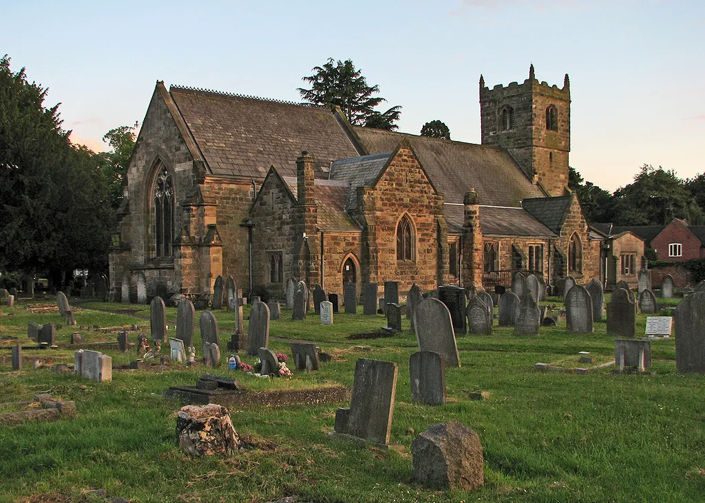 Mickleover: All Saints' Church and churchyard