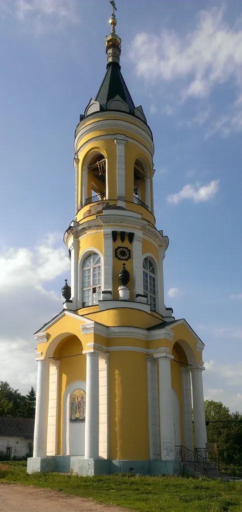 Колокольня церкви Рождества Богородицы: Черкутино, Собинский район, Владимирская область