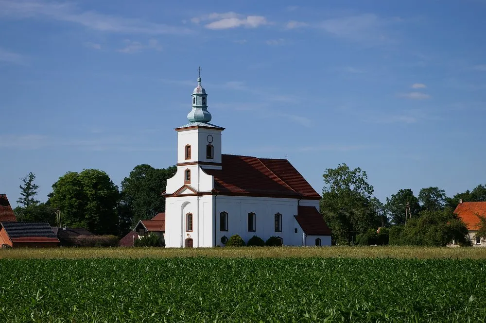 St. Matthew Church in Kobylno, Opole voivodship, Poland
