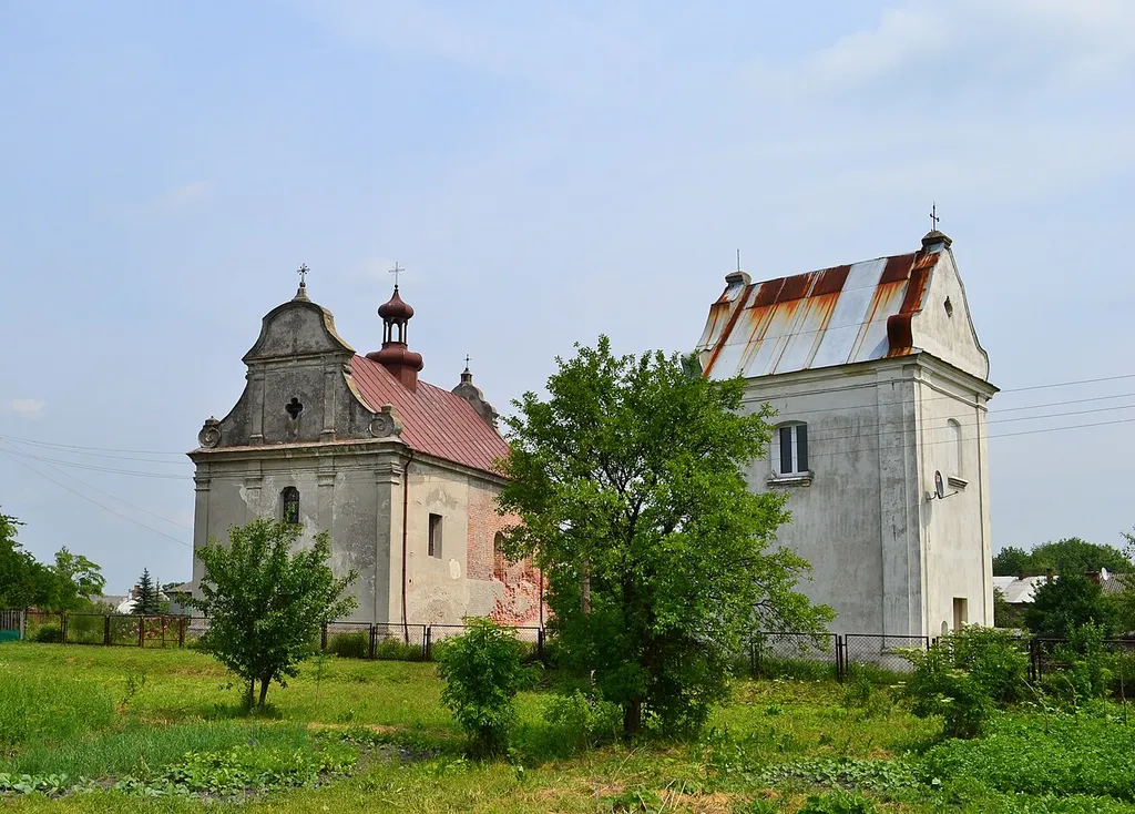 Church of the Holy Trinity in Lyuboml with bell tower