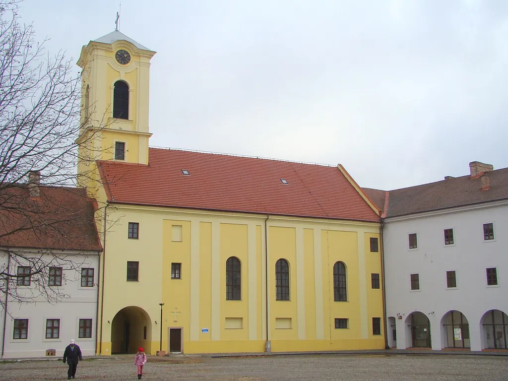 Roman Catholic church in Oradea fortress, Bihor county, Romania