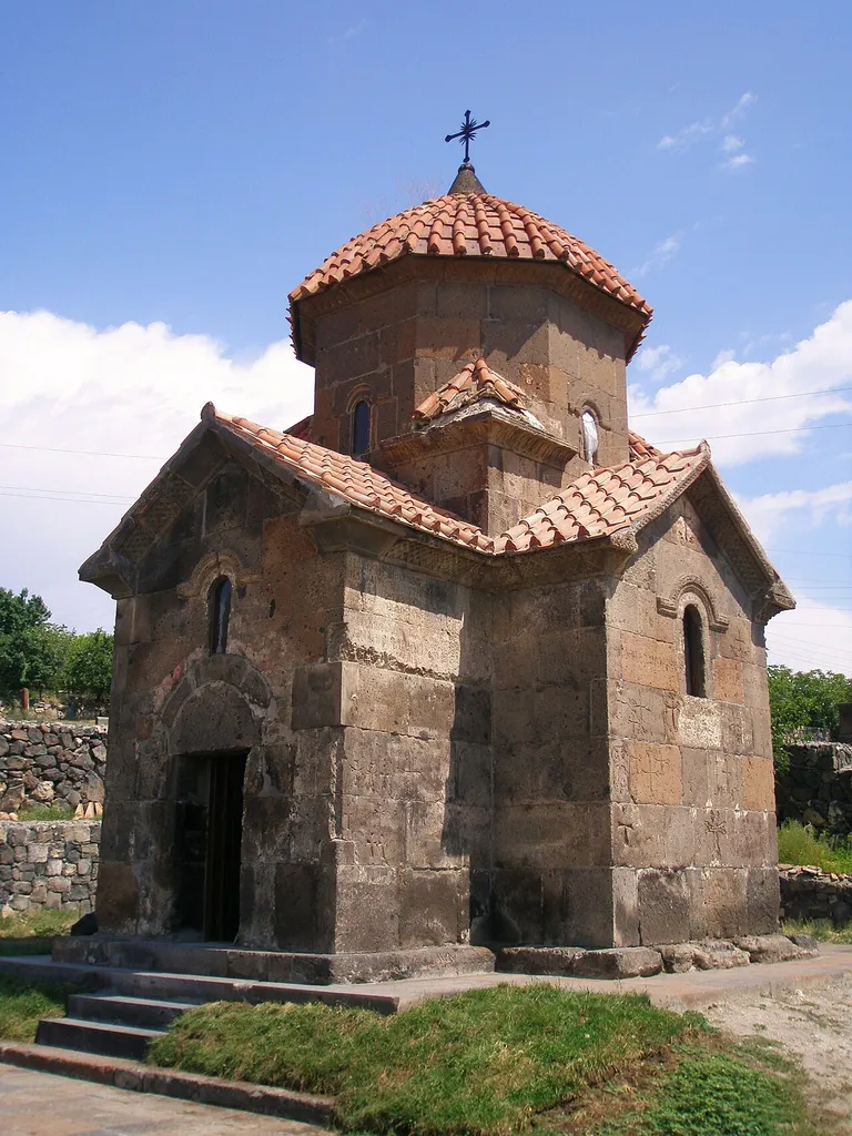 Karmravor Church at Ashtarak, Armenia.