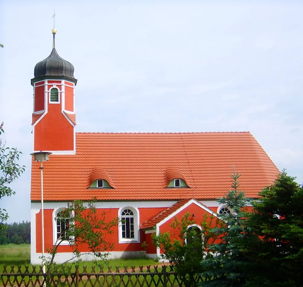 Dorfkirche Rückersdorf, Deutschland.
