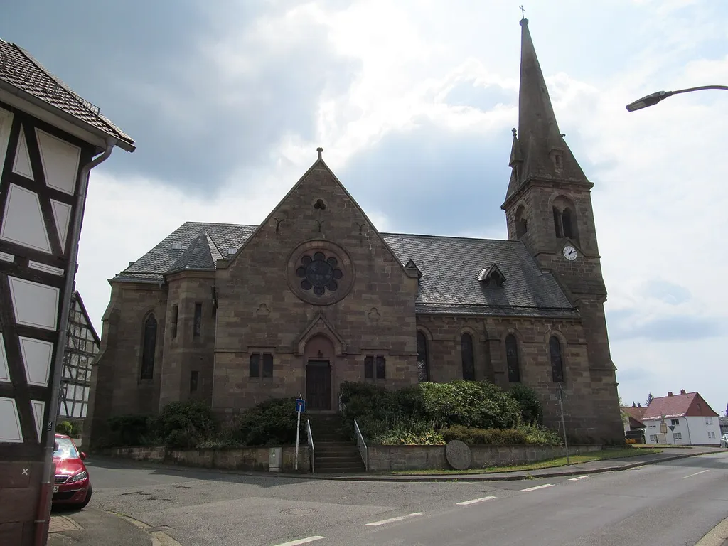 die Kirche von Seigertshausen