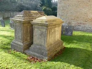 Group of 9 monuments in the churchyard approximately 4 metres south of chancel to Church of St Mary