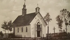 Saint Barbara church in Wieluń