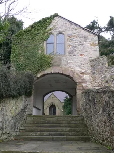 Lychgate at the Church of St Beuno and St Mary