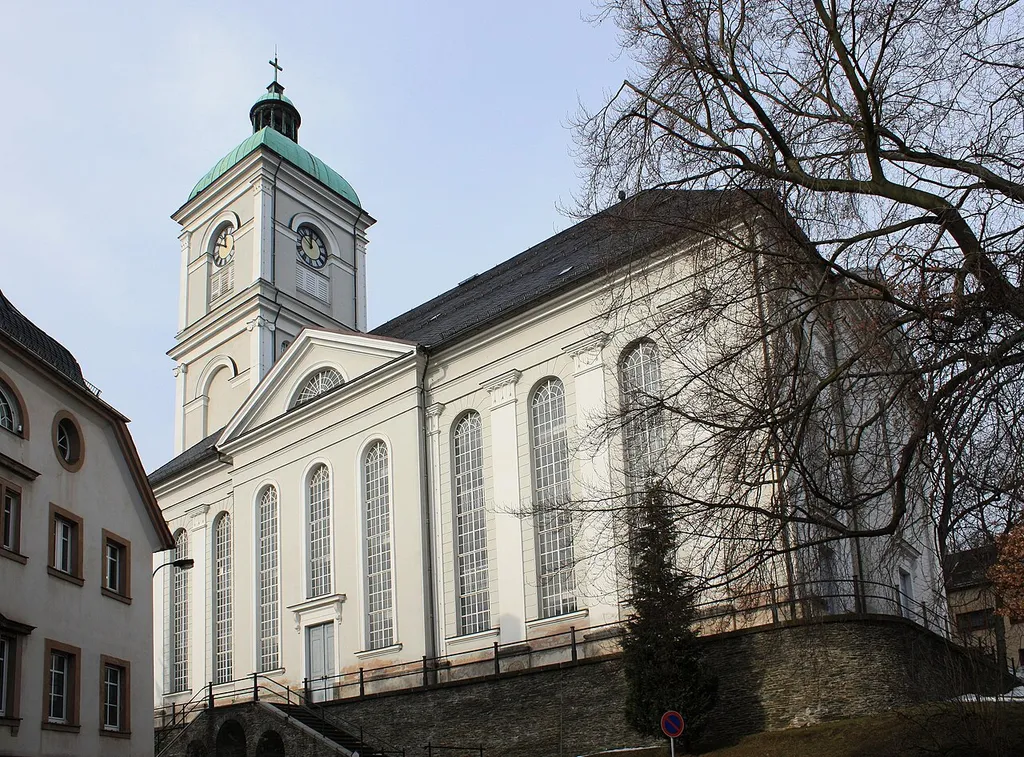 Johanniskirche church Lößnitz