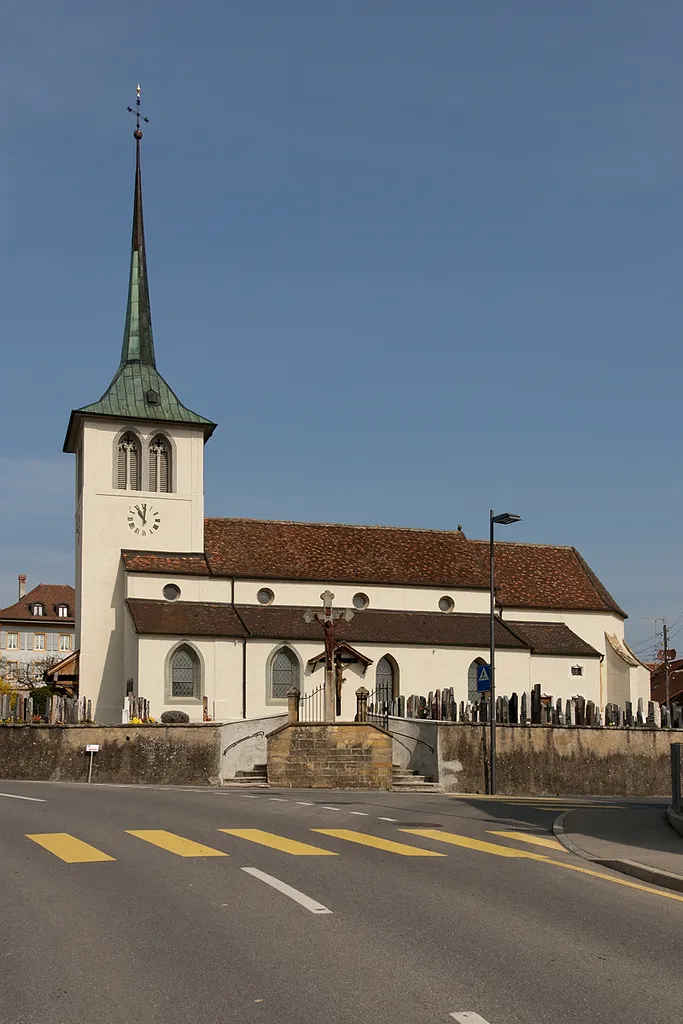 Eglise de Saint-Aubin (FR)