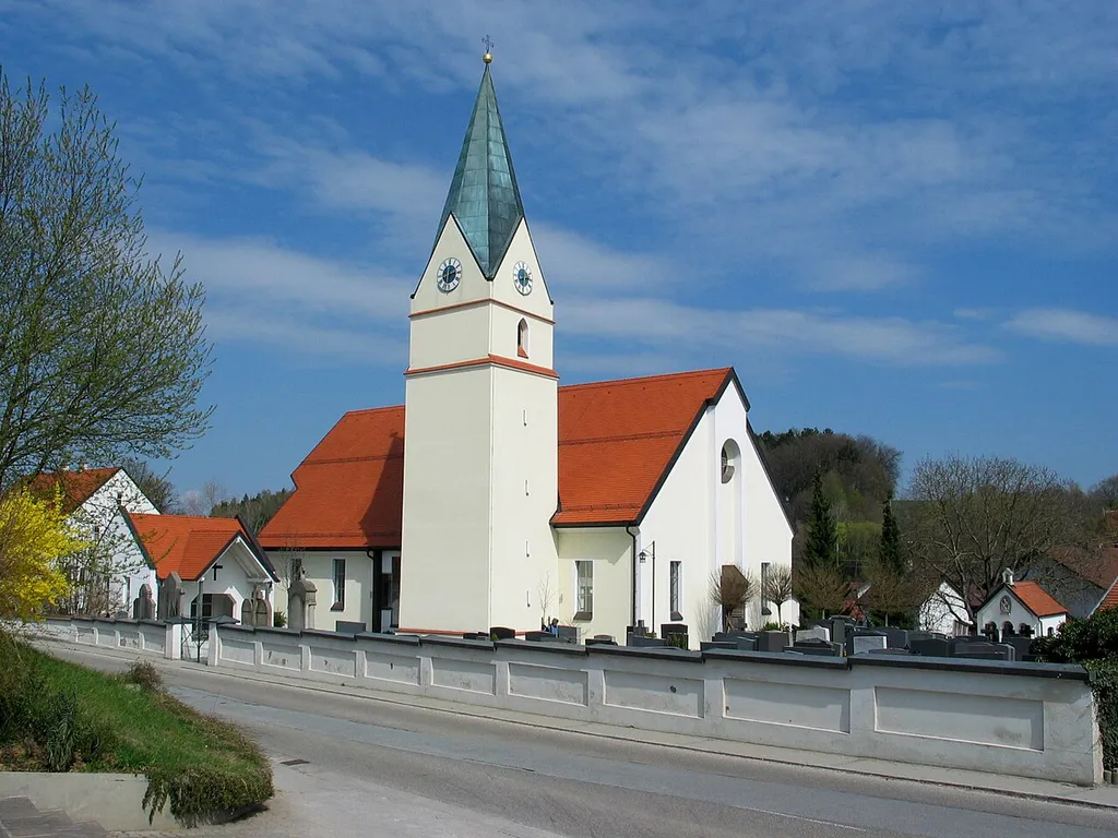 Niederhöcking, Kath. Pfarrkirche St. Martin.