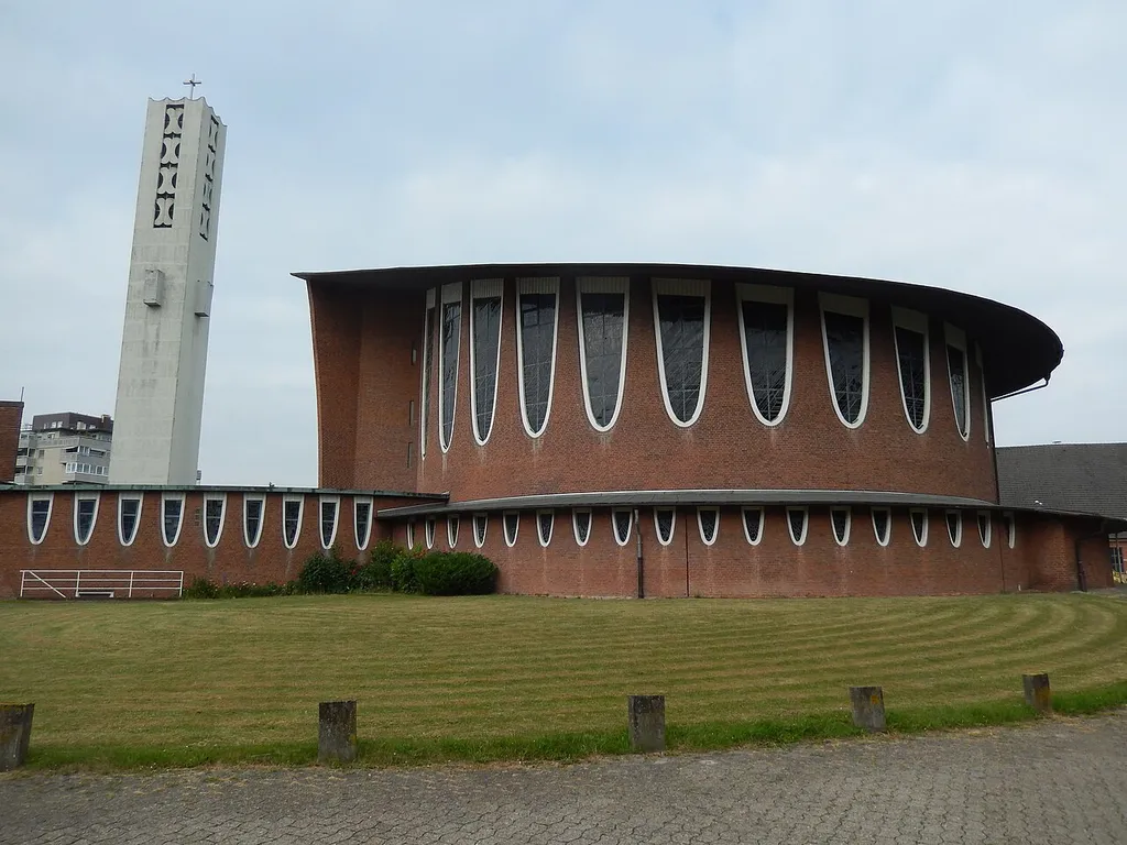 The Roman Catholic St. Peter Church in Wilhelmshaven, Lower Saxony, Germany