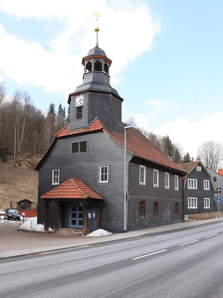 Evangelisch-Lutherische Kirche in Hirschbach, Ot von St. Kilian, Landkreis Hildburghausen