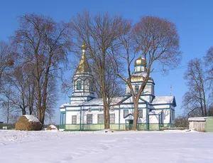 Saint Nicholas church in Vorsivka