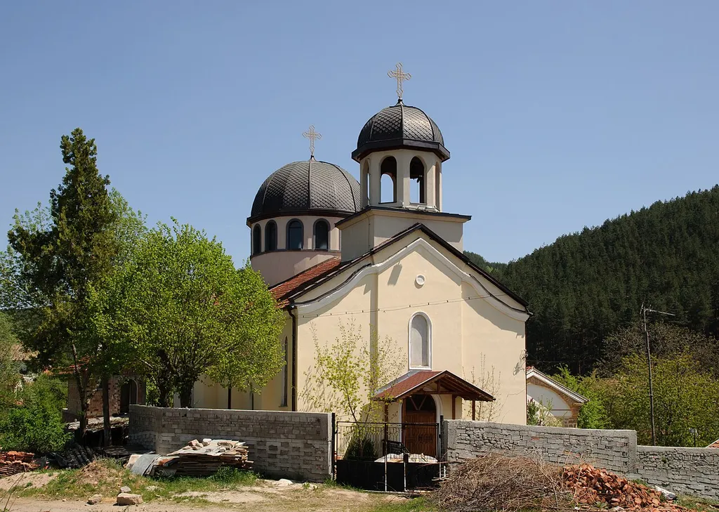 Saint Demetrius church in the town of Godech, Bulgaria. Built 1937, renovated in 2007.