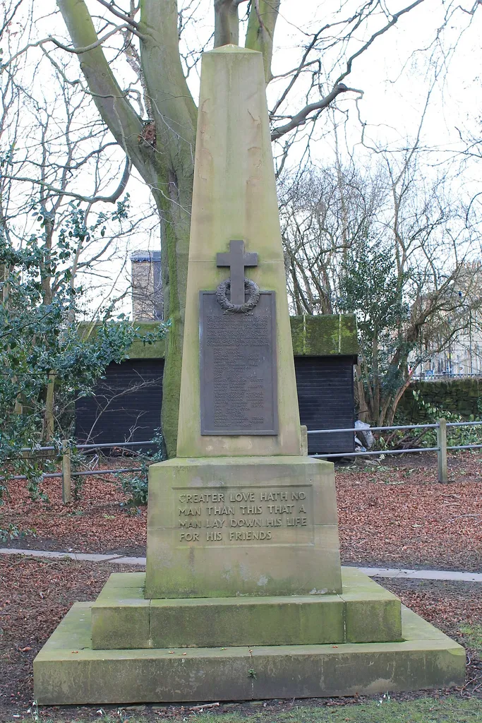 Saltaire Congregational Church War Memorial Obelisk