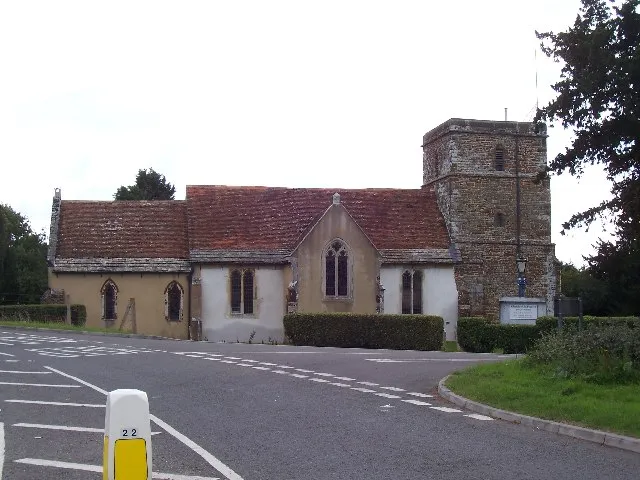 Church at Corfe Mullen. The Church of St Hubert, Corfe Mullen, just off the A31