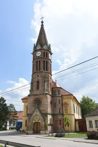 Lutheran church in Ágfalva