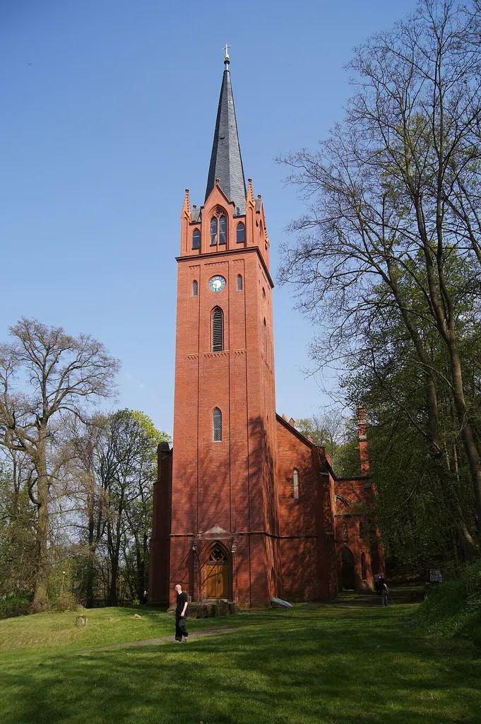 Village church Reitwein, Brandenburg, Germany