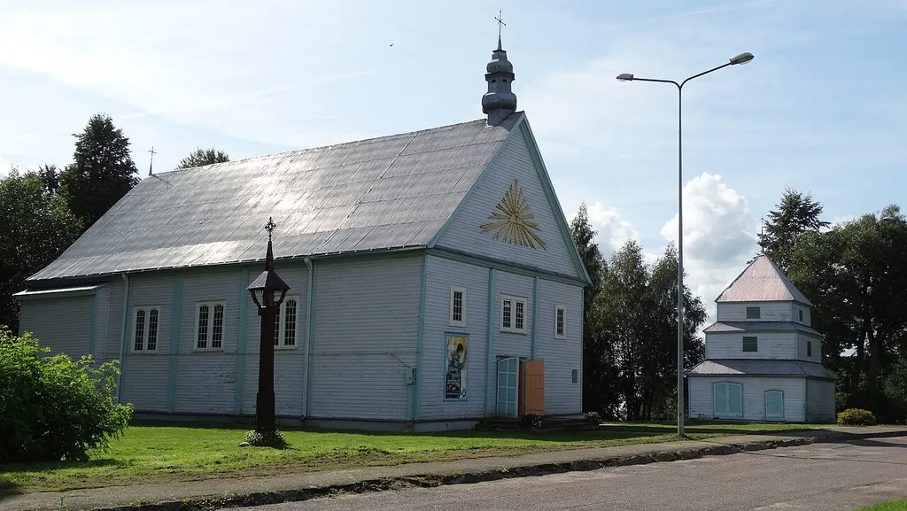 St. Michael Archangel church in Rumšiškės, Kaišiadorys District, Lithuania