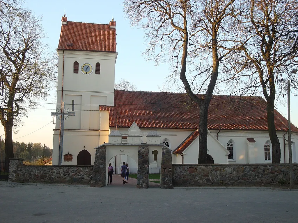 Salvator church in Wydminy, Poland